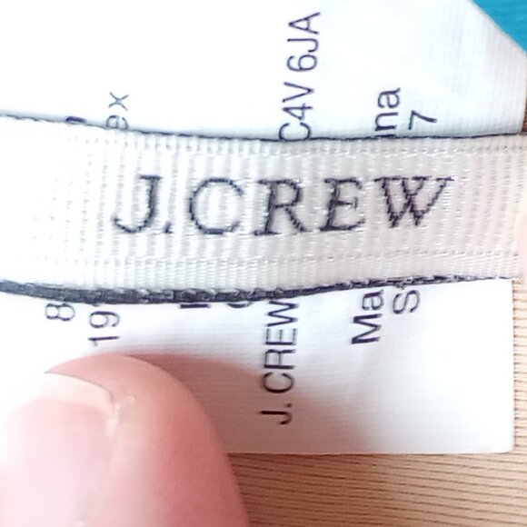 J. Crew XXS Teal Bikini set - Picture 5 of 7